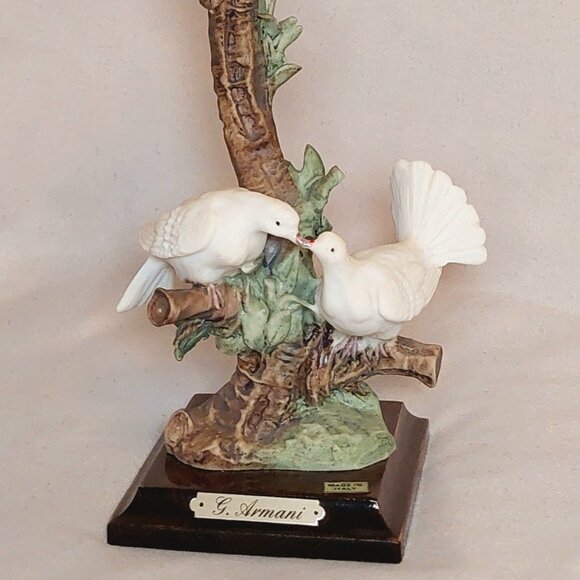 Giuseppe Armani "Three Doves" Vintage Home/Office Collectible Sculpture - Picture 1 of 8